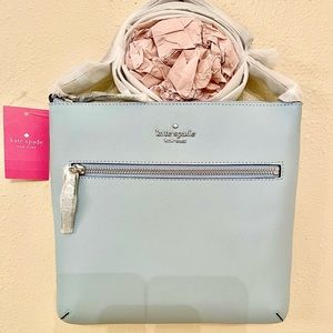 NWT Kate Spade Laurel Way Rima Crossbody. Ocean Fog